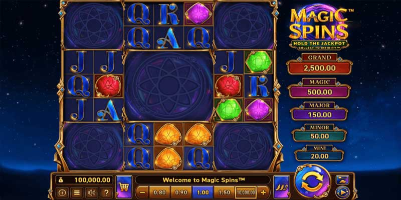 Magic Spins luôn lọt top đầu các tựa game nổ hũ dễ trúng