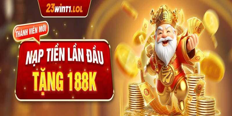 Chi tiết về sự kiện nạp đầu 188K tặng 188K